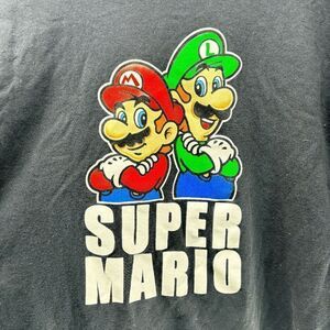 Super Mario Brothers Nintendo Shirt Mario Luigi Graphic Print Nintendo 2014  2XL